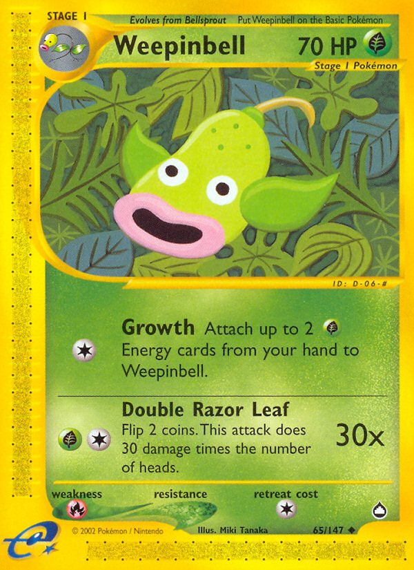 Weepinbell (65/147) [Aquapolis] | GnG Games