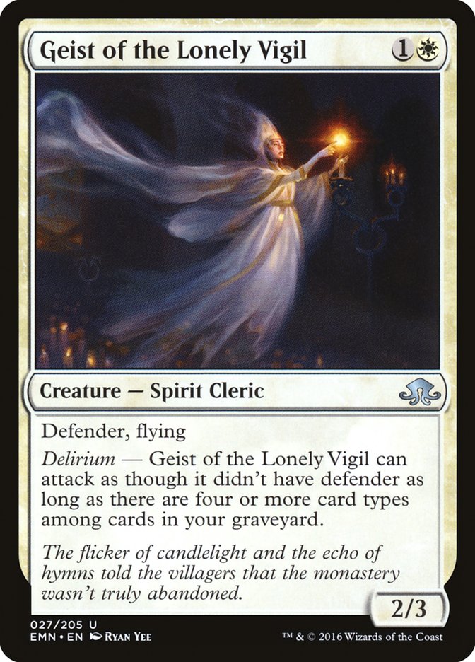 Geist of the Lonely Vigil [Eldritch Moon] | GnG Games