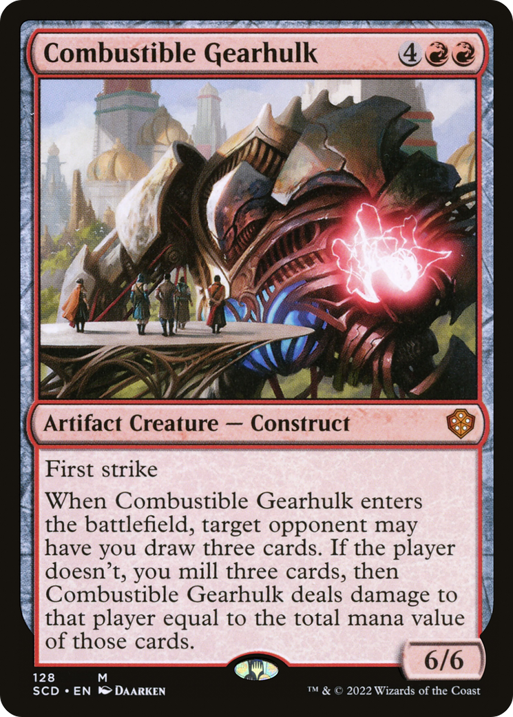 Combustible Gearhulk [Starter Commander Decks] | GnG Games