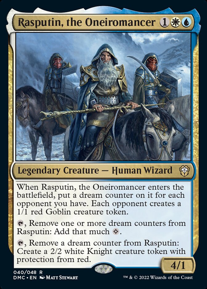 Rasputin, the Oneiromancer [Dominaria United Commander] | GnG Games