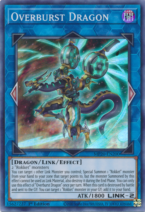 Overburst Dragon [MP20-EN200] Super Rare | GnG Games