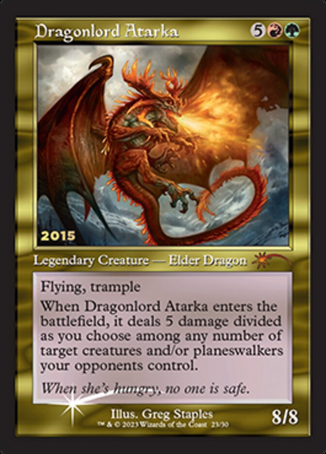 Dragonlord Atarka [30th Anniversary Promos] | GnG Games