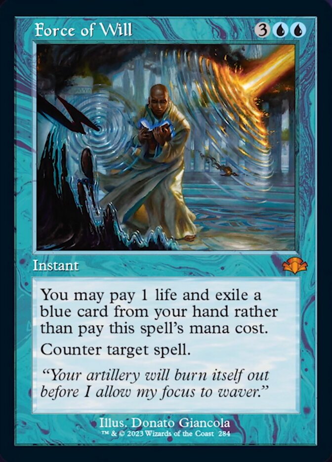 Force of Will (Retro) [Dominaria Remastered] | GnG Games