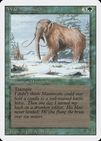 War Mammoth [Revised Edition] | GnG Games