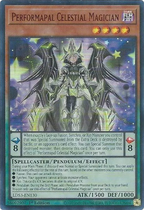 Performapal Celestial Magician (Red) [LDS3-EN130] Ultra Rare | GnG Games