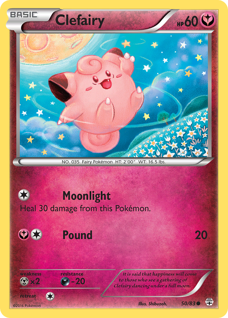 Clefairy (50/83) [XY: Generations] | GnG Games