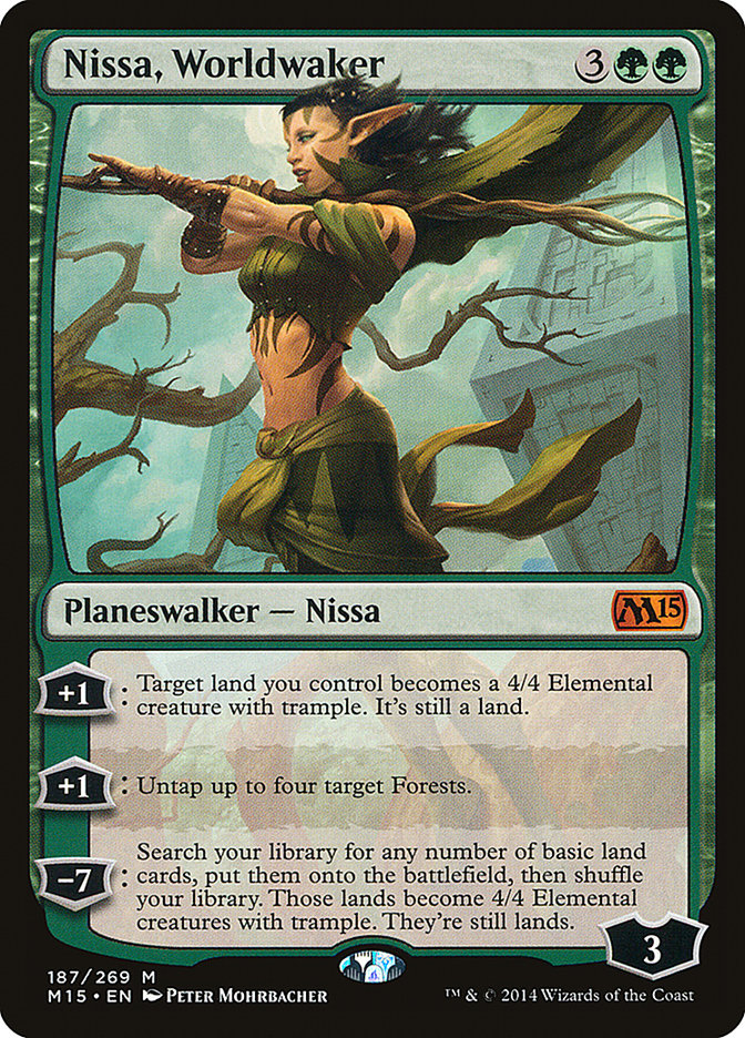 Nissa, Worldwaker [Magic 2015] | GnG Games