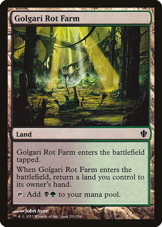 Golgari Rot Farm [Commander 2013] | GnG Games