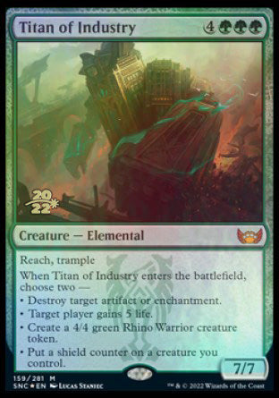 Titan of Industry [Streets of New Capenna Prerelease Promos] | GnG Games