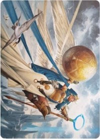 Linvala, Shield of Sea Gate Art Card [Zendikar Rising Art Series] | GnG Games