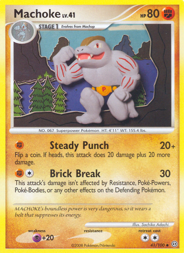 Machoke (41/100) [Diamond & Pearl: Stormfront] | GnG Games