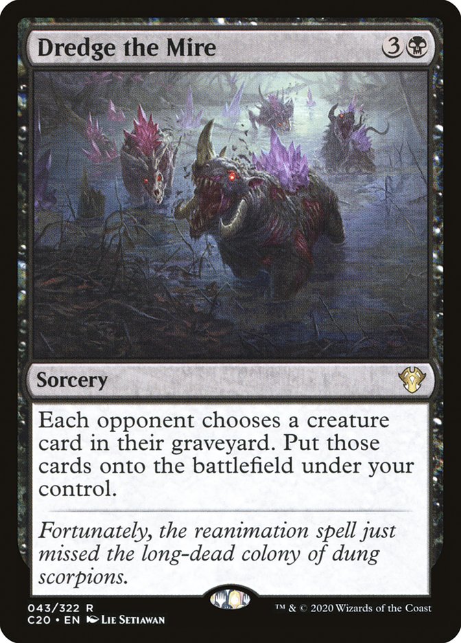 Dredge the Mire [Commander 2020] | GnG Games