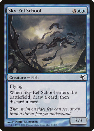 Sky-Eel School [Scars of Mirrodin] | GnG Games