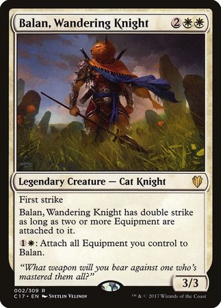 Balan, Wandering Knight [Commander 2017] | GnG Games