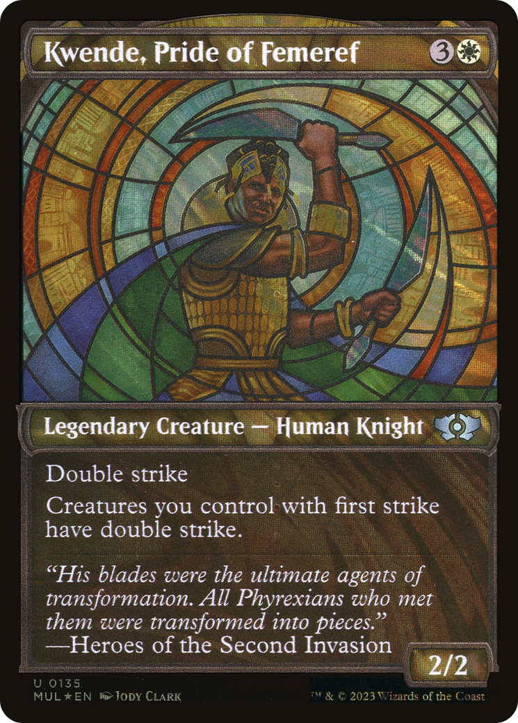 Kwende, Pride of Femeref (Halo Foil) [Multiverse Legends] | GnG Games