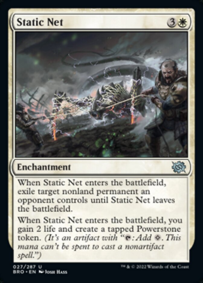 Static Net [The Brothers' War] | GnG Games