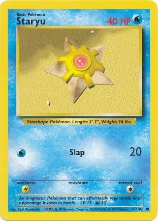 Staryu (65/102) [Base Set Unlimited] | GnG Games