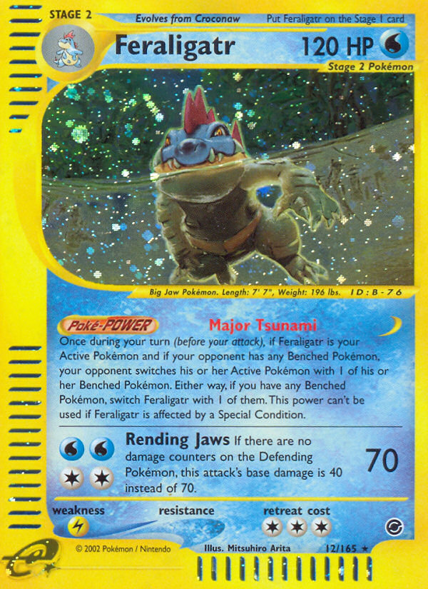 Feraligatr (12/165) [Expedition: Base Set] | GnG Games