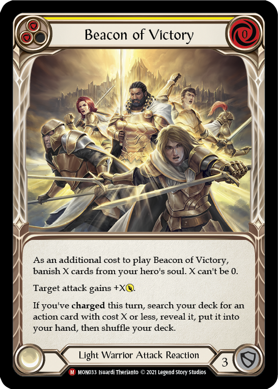 Beacon of Victory [MON033] 1st Edition Normal | GnG Games