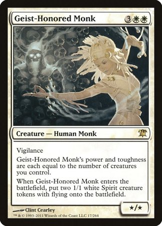 Geist-Honored Monk [Innistrad] | GnG Games