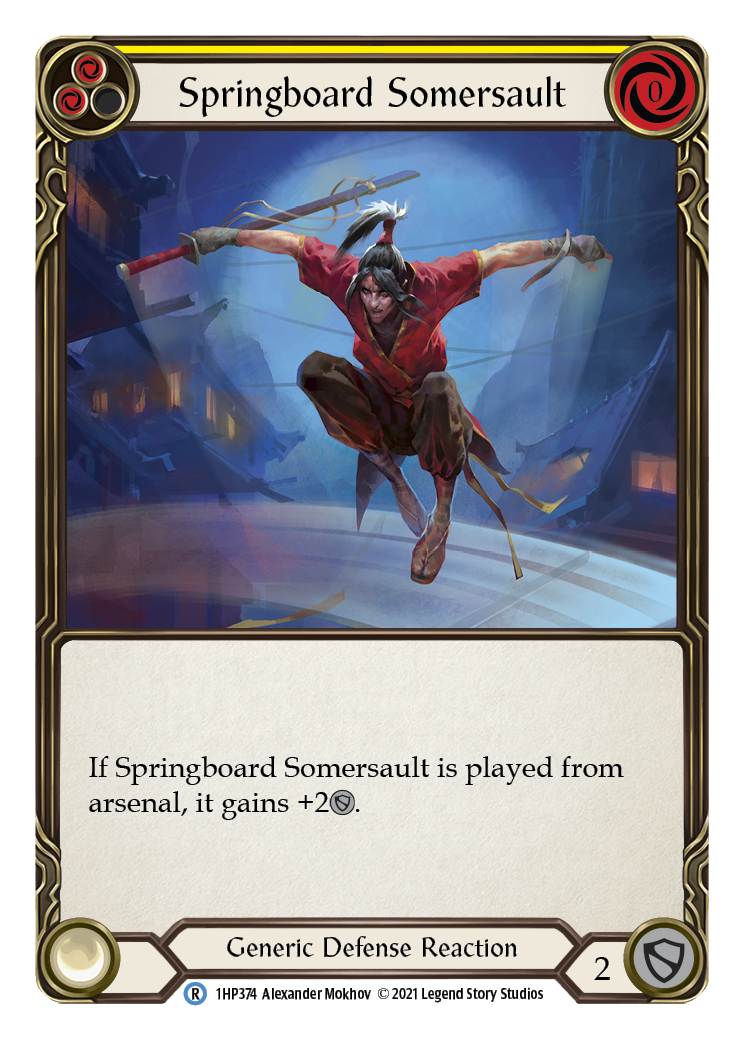 Springboard Somersault [1HP374] | GnG Games