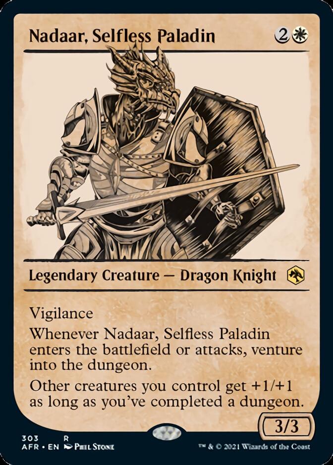 Nadaar, Selfless Paladin (Showcase) [Dungeons & Dragons: Adventures in the Forgotten Realms] | GnG Games