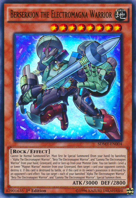 Berserkion the Electromagna Warrior [SDMY-EN004] Ultra Rare | GnG Games