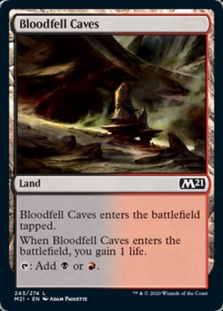 Bloodfell Caves [Core Set 2021] | GnG Games