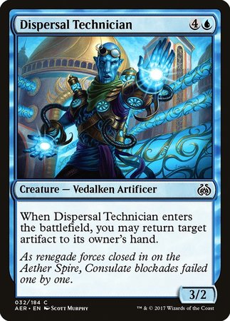 Dispersal Technician [Aether Revolt] | GnG Games