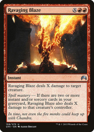 Ravaging Blaze [Magic Origins] | GnG Games