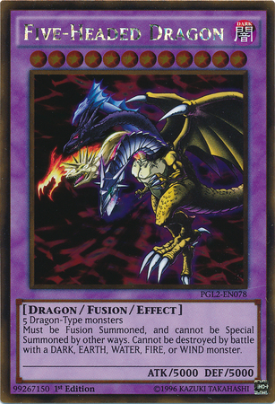 Five-Headed Dragon [PGL2-EN078] Gold Rare | GnG Games