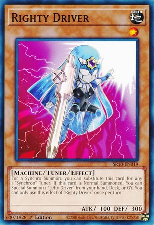 Righty Driver [SR10-EN019] Common | GnG Games