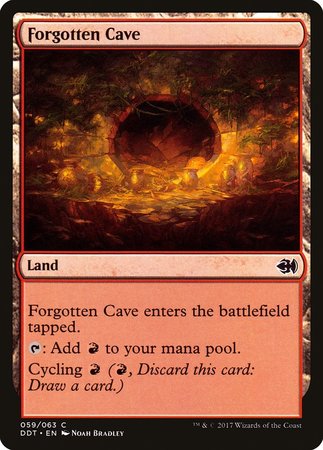 Forgotten Cave [Duel Decks: Merfolk vs. Goblins] | GnG Games