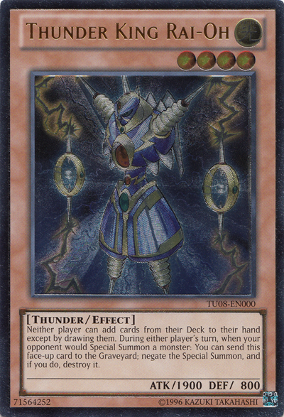 Thunder King Rai-Oh [TU08-EN000] Ultimate Rare | GnG Games