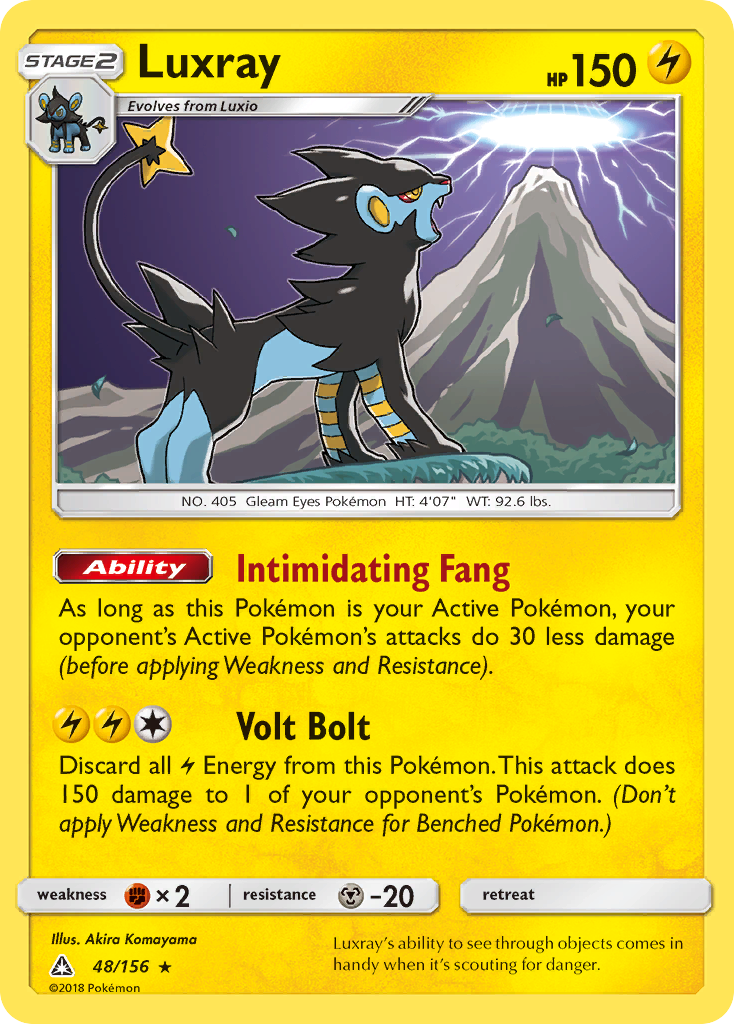 Luxray (48/156) [Sun & Moon: Ultra Prism] | GnG Games