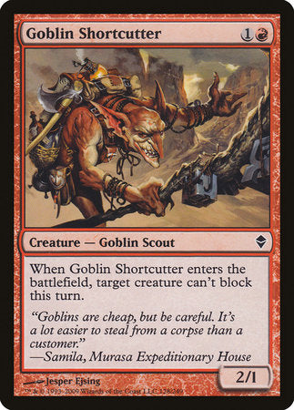 Goblin Shortcutter [Zendikar] | GnG Games