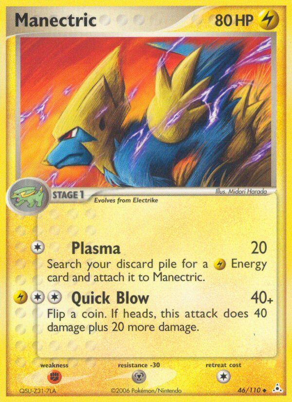 Manectric (46/110) [EX: Holon Phantoms] | GnG Games