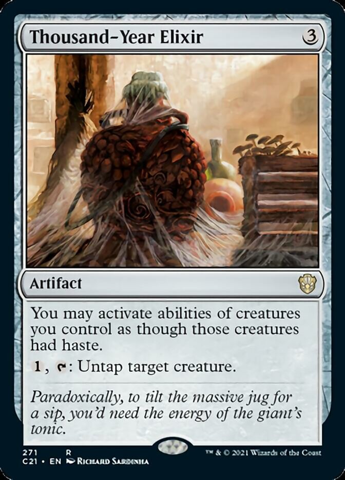 Thousand-Year Elixir [Commander 2021] | GnG Games