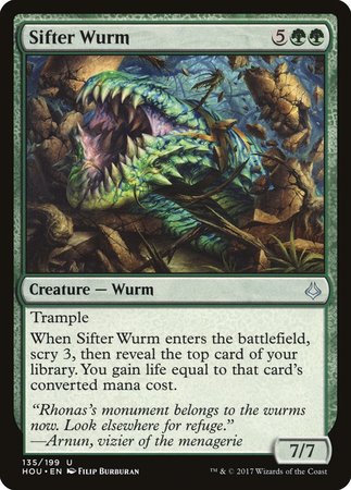 Sifter Wurm [Hour of Devastation] | GnG Games