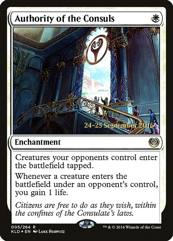 Authority of the Consuls  [Kaladesh Prerelease Promos] | GnG Games