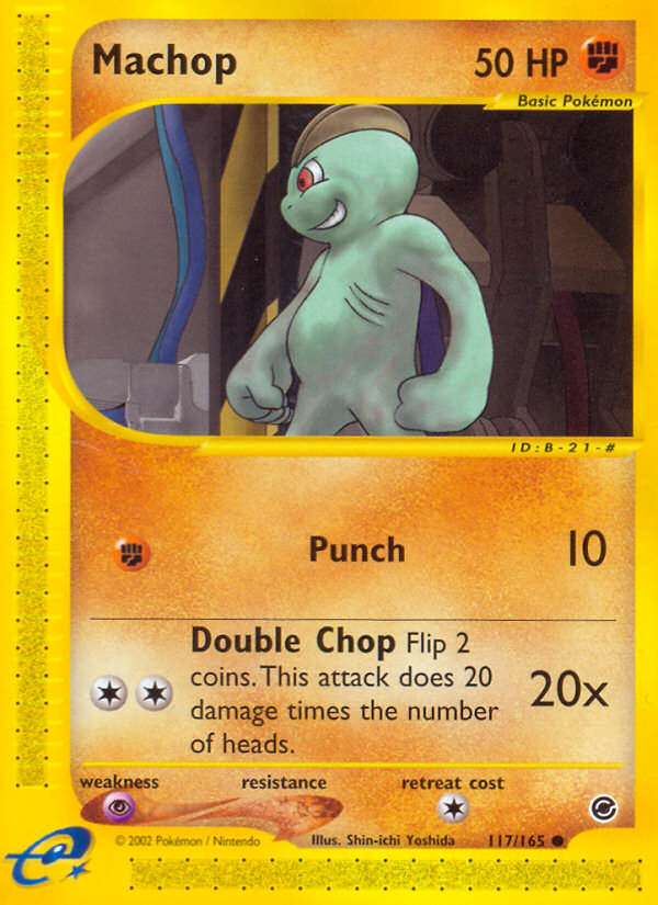 Machop (117/165) [Expedition: Base Set] | GnG Games