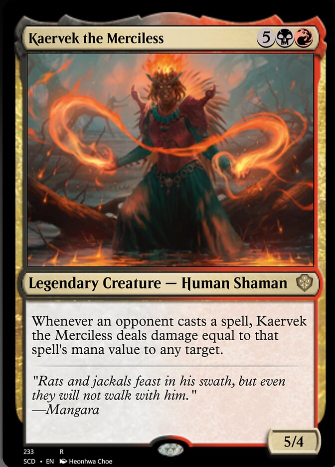 Kaervek the Merciless [Starter Commander Decks] | GnG Games