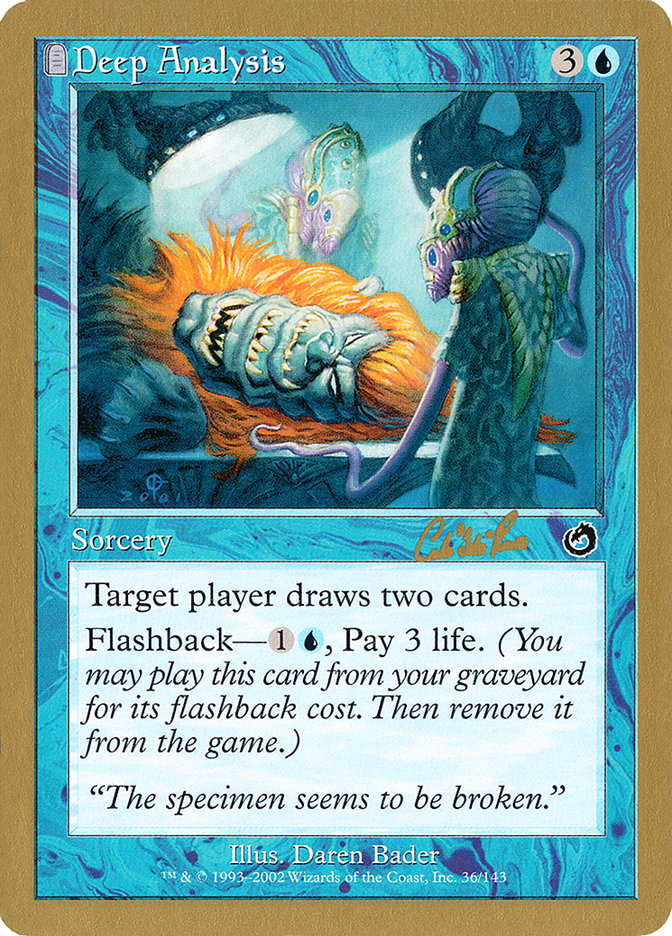 Deep Analysis (Carlos Romao) [World Championship Decks 2002] | GnG Games