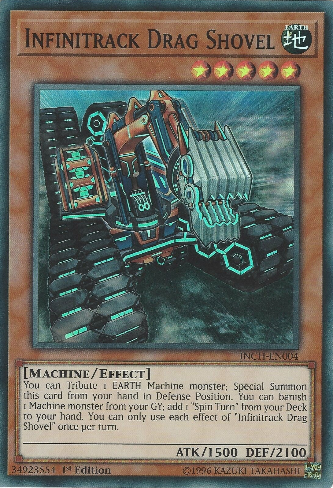 Infinitrack Drag Shovel [INCH-EN004] Super Rare | GnG Games