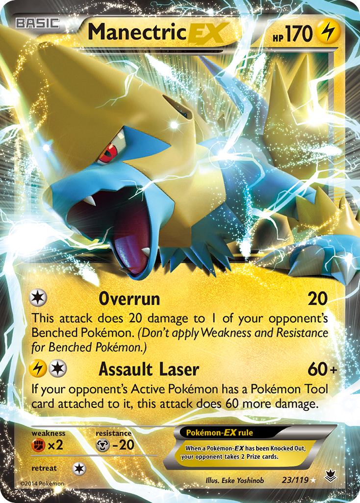 Manectric EX (23/119) [XY: Phantom Forces] | GnG Games