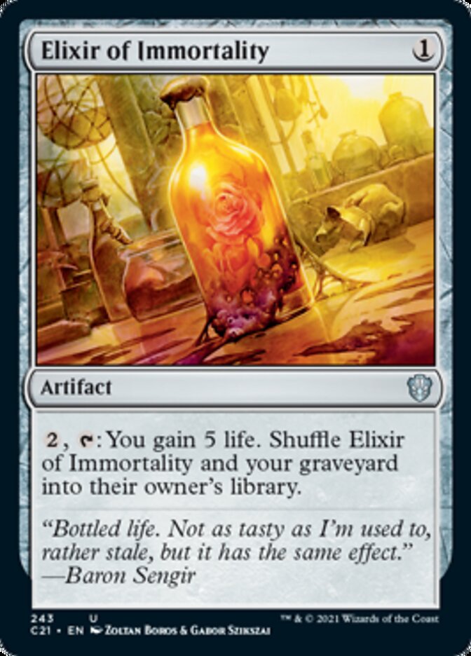 Elixir of Immortality [Commander 2021] | GnG Games