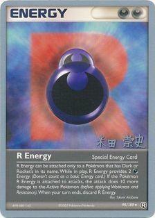 R Energy (95/109) (Dark Tyranitar Deck - Takashi Yoneda) [World Championships 2005] | GnG Games