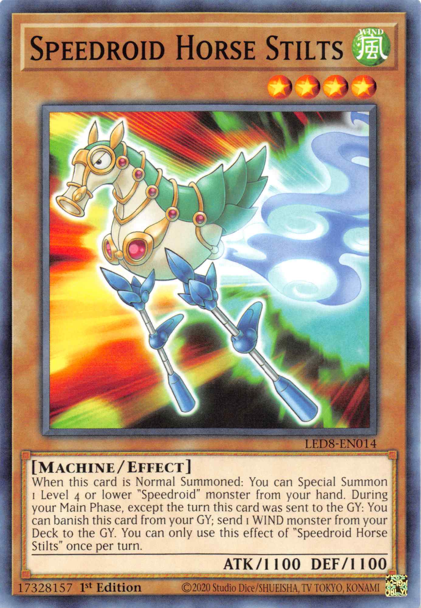 Speedroid Horse Stilts [LED8-EN014] Common | GnG Games