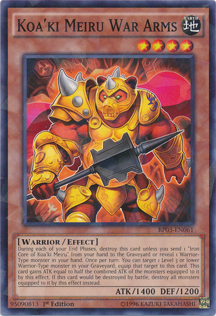 Koa'ki Meiru War Arms (Shatterfoil) [BP03-EN061] Common | GnG Games