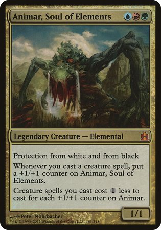 Animar, Soul of Elements (Oversized) [Commander 2011 Oversized] | GnG Games
